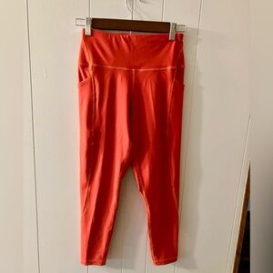 Basin & Range Women’s Medium Orange Leggings With Side Pockets